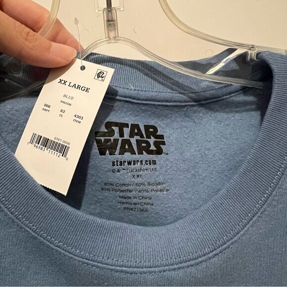 Disney Star Wars Women's Grogu Stronger Than You Think Graphic Sweatshirt - Picture 4 of 7